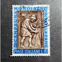 Марка Италия 1963 год