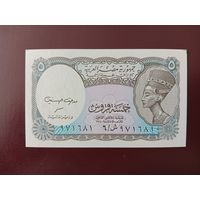Египет 5 пиастров 2006 UNC