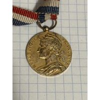 С 1 РУБЛЯ! МЕДАЛЬ НАГРАДА ФРАНЦИЯ