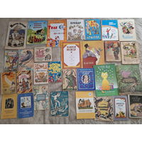Детские книги для малышей стихи, сказки рассказы - Буквар, Кніжка Ферды мураша, Азбука, Русский язык, Мир вокруг і др - 80 штук