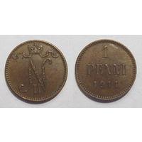 1 пенни 1911
