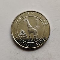 Кения 1 шиллинг  2018  г.