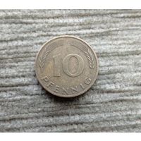 Werty71 Германия ФРГ 10 пфеннигов 1988 F