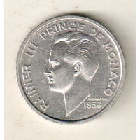 Монако 100 франк 1956