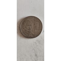 Филиппины 1 писо 2019
