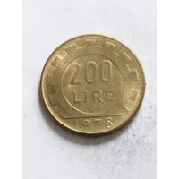 Италия 200 лир 1978