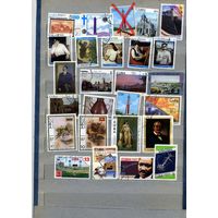 КУБА, СБОРНЫЙ ЛОТ   гашен,  26м  по 15 коп шт