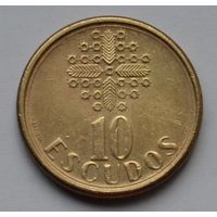 Португалия, 10 эскудо 1990 г.