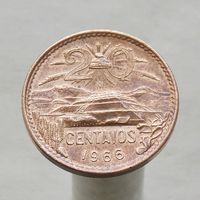 Мексика 20 сентаво 1966