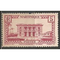Мартиника. Императорский дворец. 1933г. Mi#129.