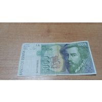 1000 песет 1992 года Испании **2835