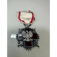 Редкая медаль Польша. Знак нагрудный много лота с рубля