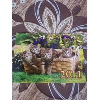 Календарик,коты,2011