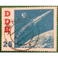 ГДР 1961. Космический корабль Восток-2 на орбите