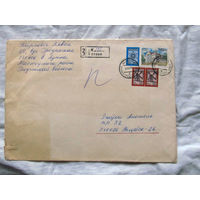 25-34 БК Конверт Прошел почту Июнь 1999 Марка Беларусь 1993 Магiлёў Касцёл кармелiтаў