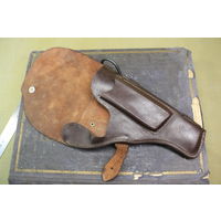 Кожаная кобура ТТ, шомпол в комплекте, СССР. новая. Распродажа коллекции вещей. С РУБЛЯ! АУКЦИОН!