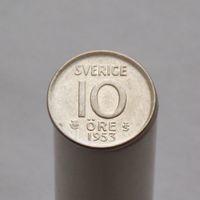 Швеция 10 эре 1953