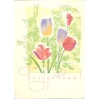 Подписанная открытка СССР. Чмаров. 1968