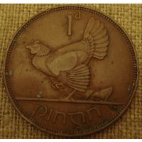 1 пенни 1928 Ирландия