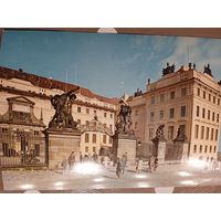 Прага. Ворота во въездной двор Пражского града