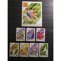 Вьетнам 1990 г. Спорт.