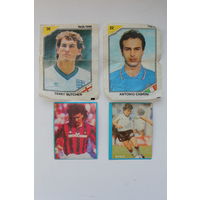 Футбольные вкладыши и карточки из 90-х