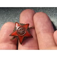 Кокарда РККА сияние (молот и плуг)  состояние разумный торг