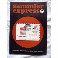 25-10 Журнал ГДР для коллекционеров нумизматов филателистов Sammler Express Номер 21-1974