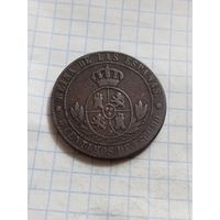5 сантимов 1867 года