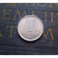 1 пфенниг 1986 (A) Германия ГДР #19 XF