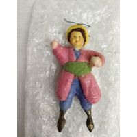 Ватная елочная игрушка