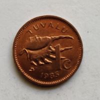 Тувалу 1 цент 1985 г.