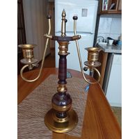 Подсвечник СССР эбонитовый