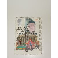 Марка марка Великобритании, выпущенная в 1985 году в честь 350-летия Королевской почты.