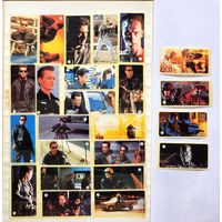 Наклейки от жвачки Терминатор Terminator 1990г. 24 ШТУКИ!!!