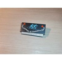 Значок с лыжных соревнований, Зап., Европа, тяжёлый металл, клеймо.