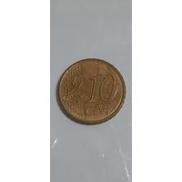 Австрия 10 евроцентов  2008
