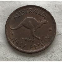 Австралия пол-пенни 1960 Елизавета II