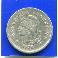Аргентина 10 сентаво 1938