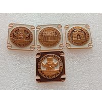 Ленинград. Ростральная колонна. Московские ворота. Нарвские ворота. Цена указывается за один значок. #-IV-09