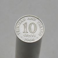 Тринидад и Тобаго 10 центов 1966