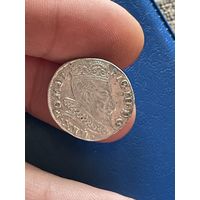 3 гроша 1595 UNC! Вильно!