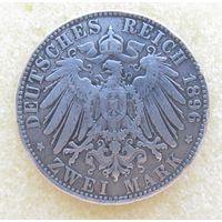 Все лоты с рубля.2 марки 1896 А,Германия