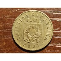 Латвия 5 сантимов 2007