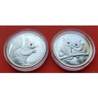 ТОРГ! Белка Белки! 2009! Серебро 999 пробы! Защита окружающей среды! Животные! ВОЗМОЖЕН ОБМЕН!
