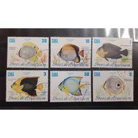 Куба. 1985 год. Фауна. Рыбы (31)