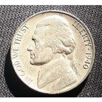 5 центов 1940 США МД Сан Франциско XF