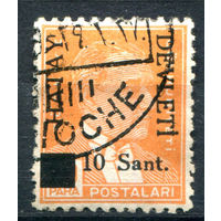 Французская подмандатная территория Хатай, Александретта (Турция) - 1939г. - Кемаль Ататюрк, 10 S - 1 марка - гашёная [Mi 1]. #4-W2-116-A-1