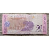 Werty71 Венесуэла 50 боливаров 2018 UNC банкнота
