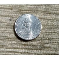 Werty71 США 5 центов 2005 Р 200 лет экспедиции Льюиса и Кларка - Выход к океану